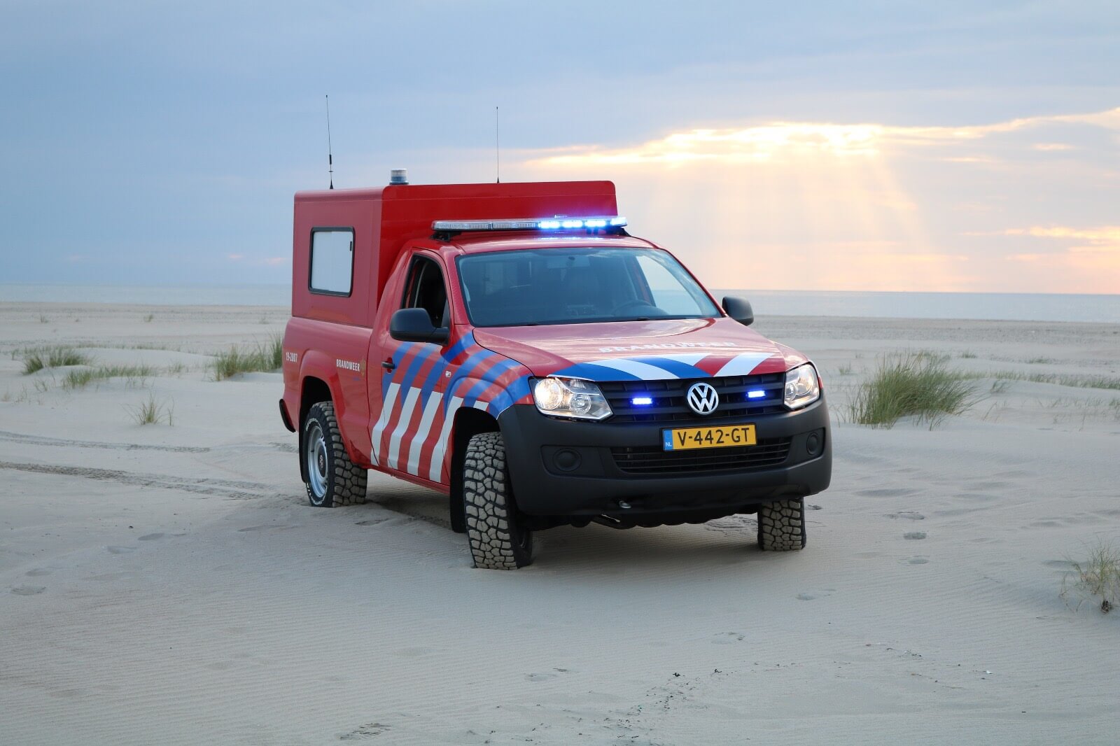 Brandweer strandambulance