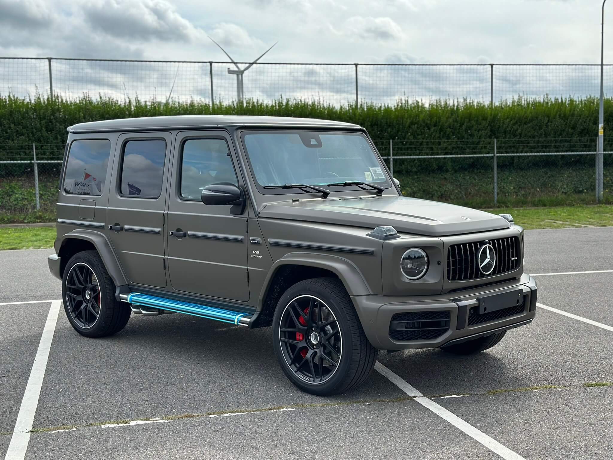 Grijs kenteken ombouw Mercedes-Benz G-Klasse