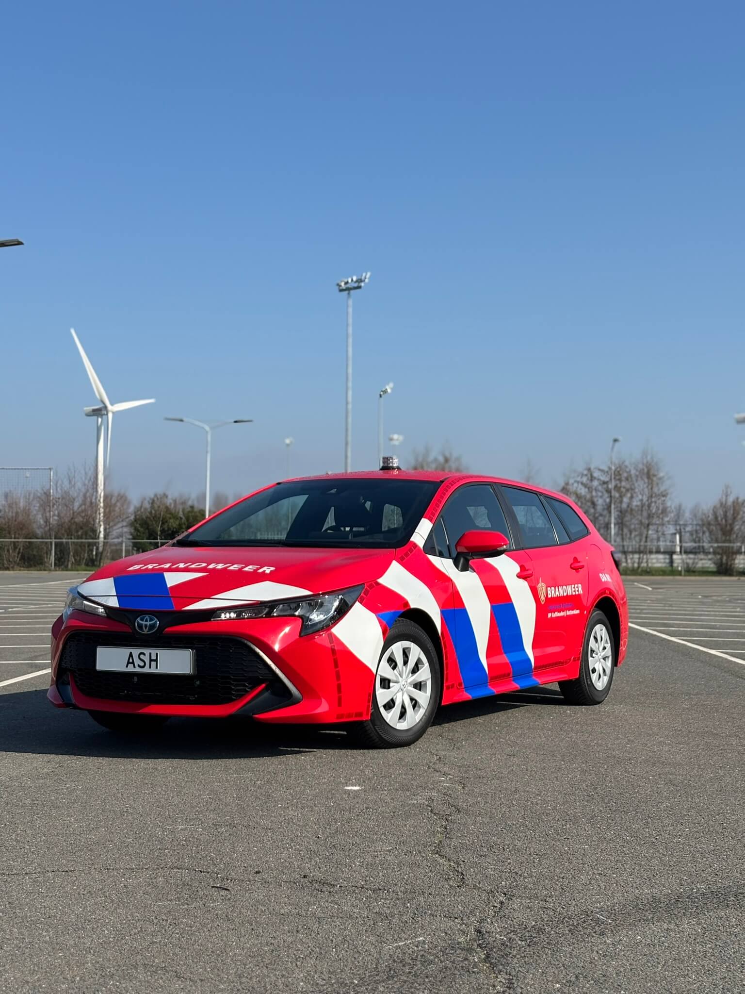 Toyota Corolla brandweerauto