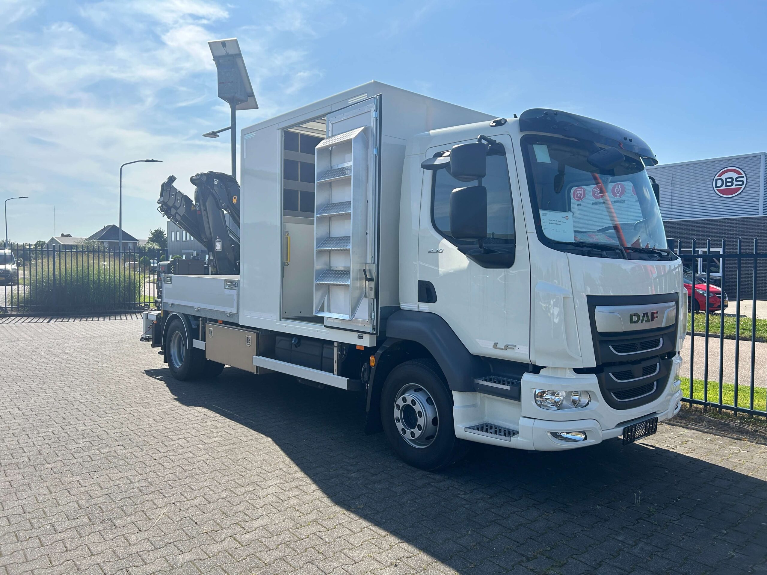 Inrichting vrachtwagen DAF